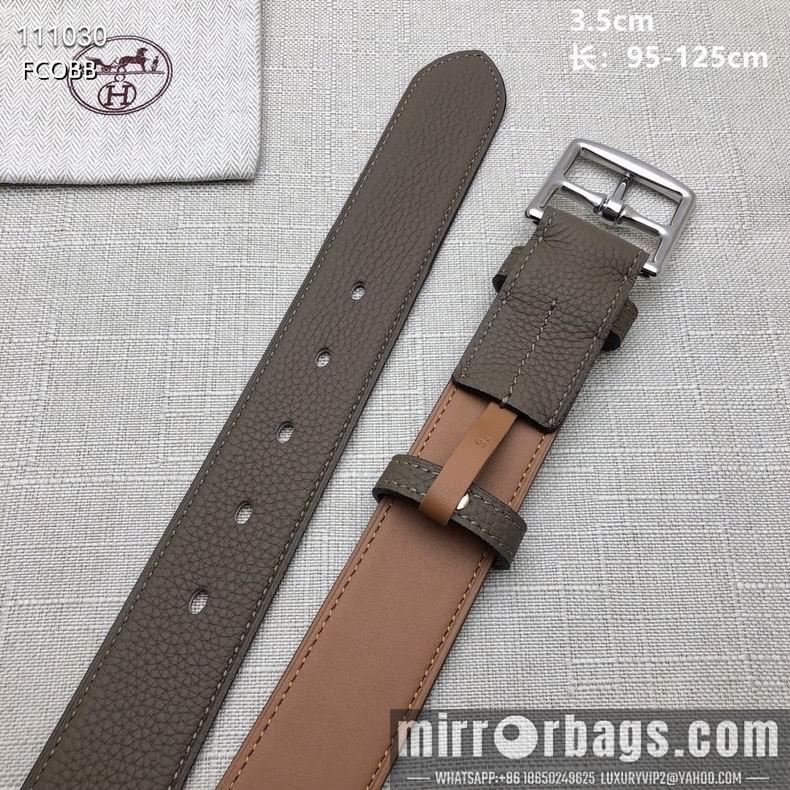 Replica Hermes Belt 35mm 95-125cm 8L07