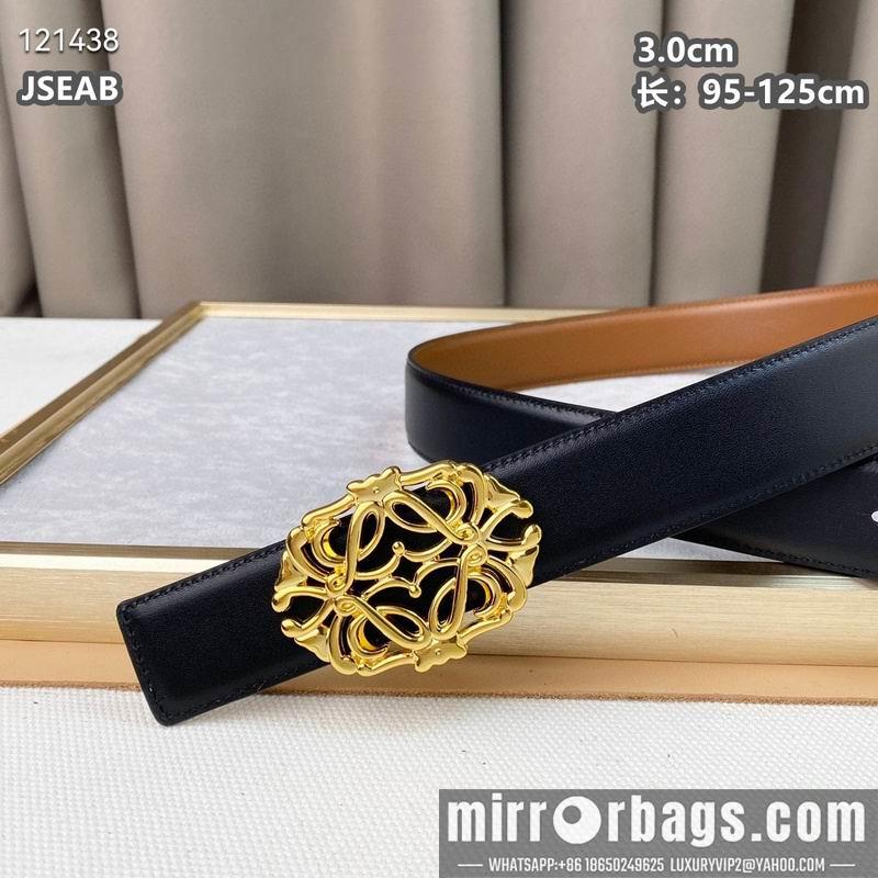 Replica Loewe belt 30mmX95-125cm 8L04