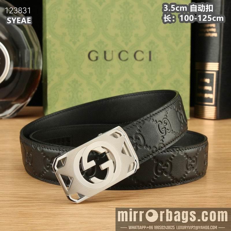 Replica Gucci belt 35mmX100-125cm 8L43