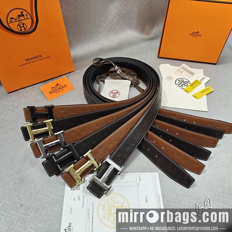 Replica Hermes belt 38mmX90-125cm lb05