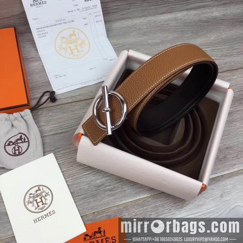 Replica Hermes Belt 38mmX100-125cm 7D09