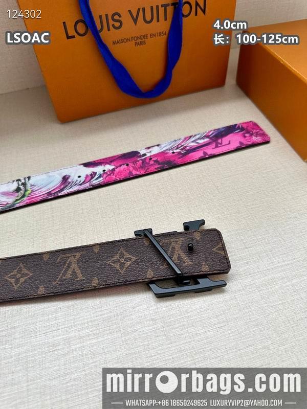 Replica LV belt 40mmX100-125cm 8L60