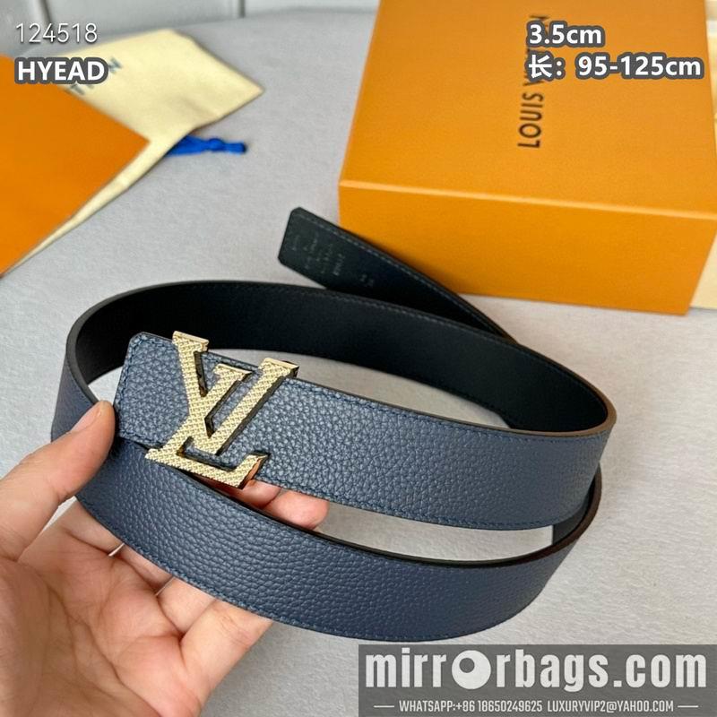 Replica LV belt 35mmX95-125cm 8L10