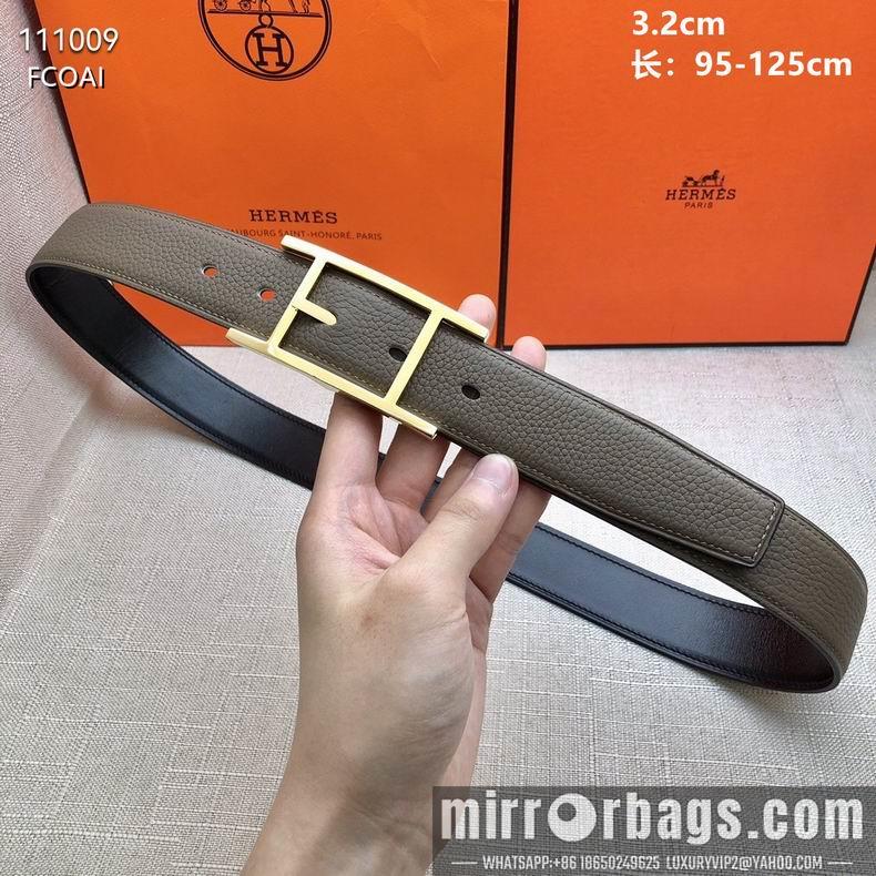 Replica Hermes Belt 32mX95-125cm 8L24