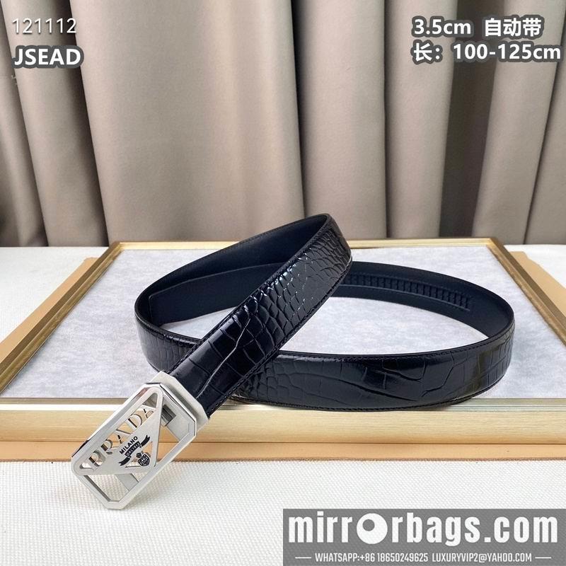 Replica Prada belt 35mmX100-125cm 8L42