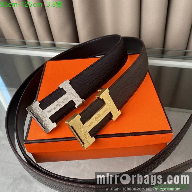 Replica Hermes Belt 38mmX95-125cm 7D106