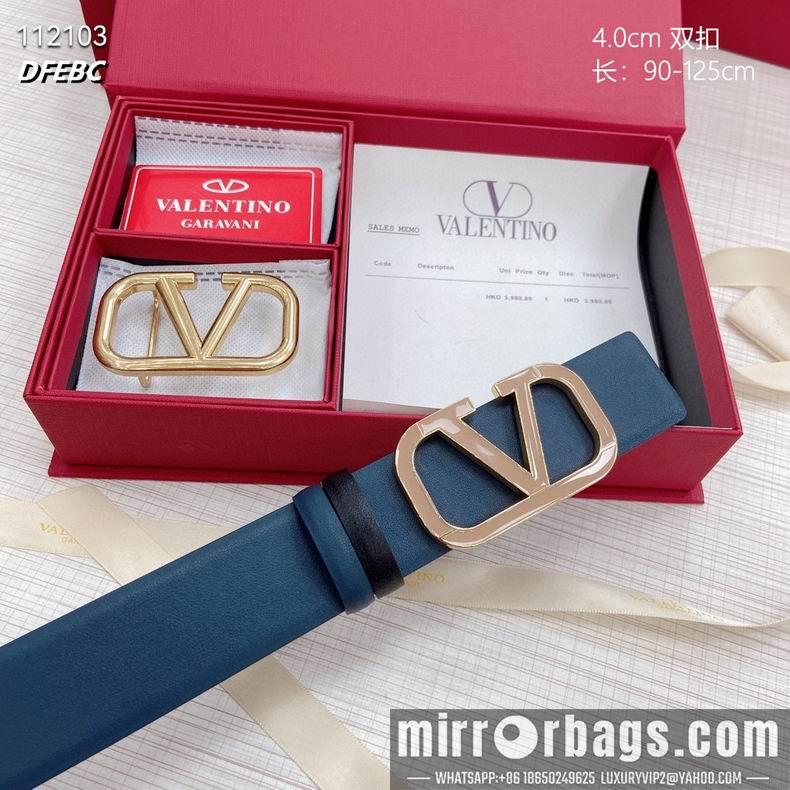 Replica Valentino belt 双扣40mmX90-125cm 8L01