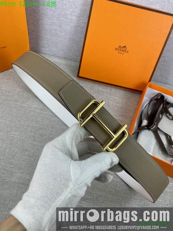 Replica Hermes Belt 38mmX95-125cm 7D118