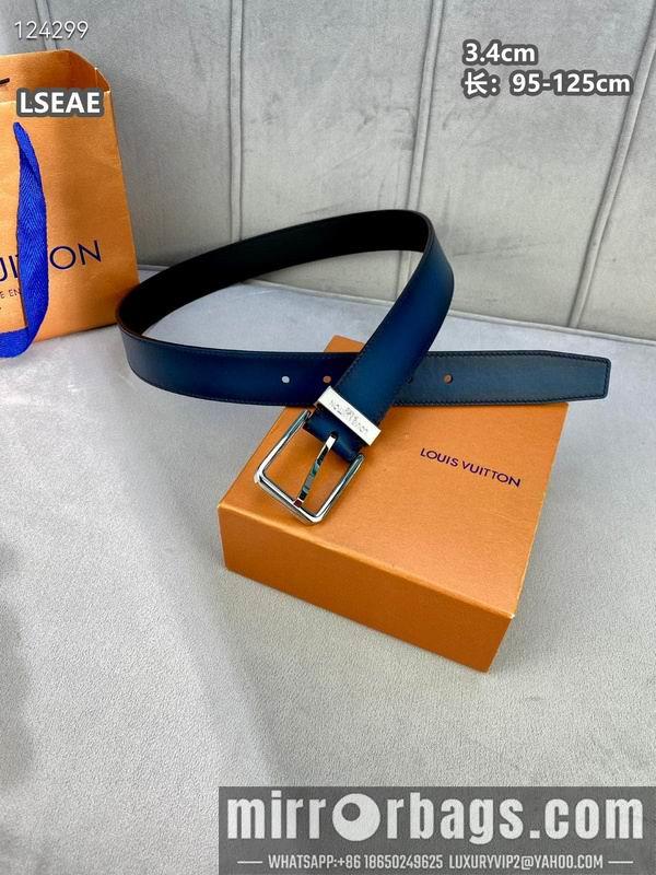 Replica LV belt 34mmX95-125cm 8L26