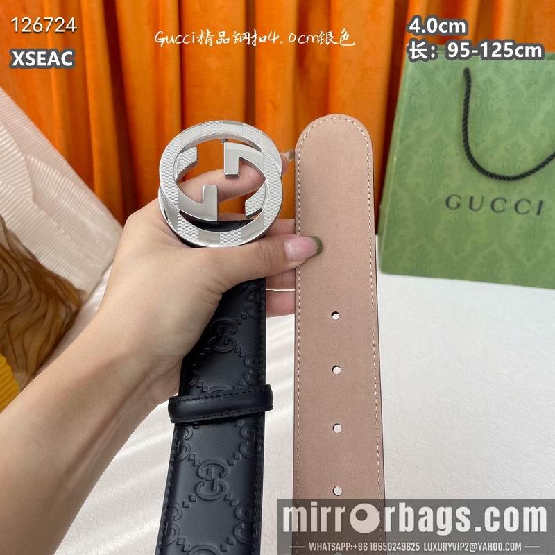 Replica Gucci belt 40mmX95-125cm 8L145