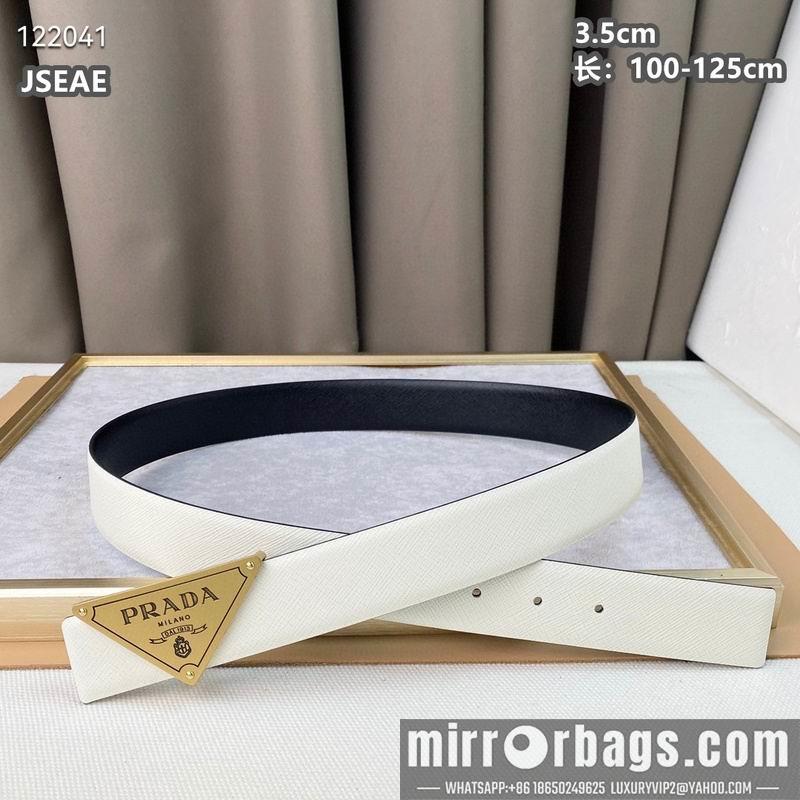 Replica Prada belt 35mmX100-125cm 8L43