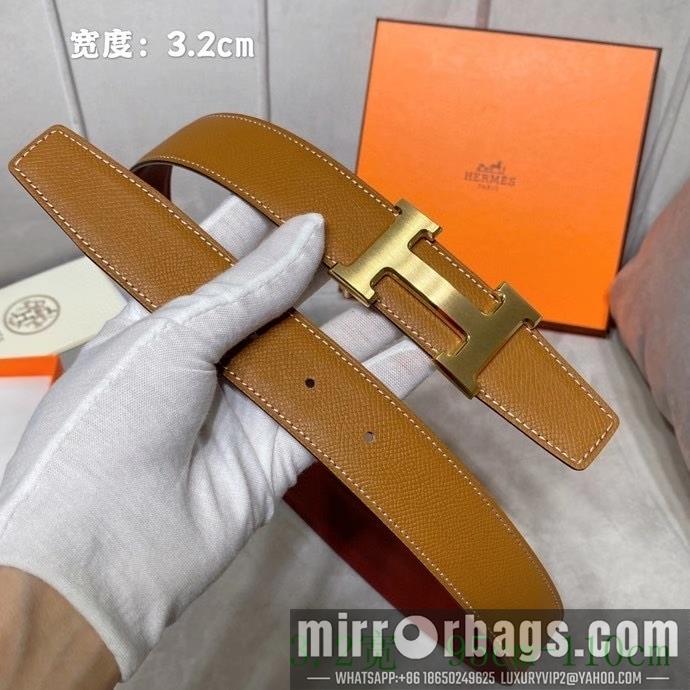 Replica Hermes Belt 32mmX95-110cm 7D18