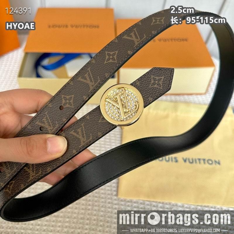 Replica LV belt 25mmX95-115cm 8L13