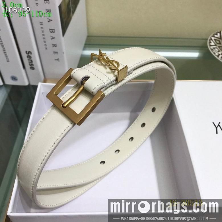 Replica YSL Belt 30mmX95-110cm 8L02