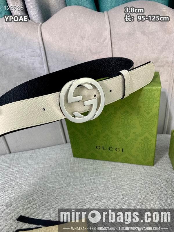 Replica Gucci belt 38mmX95-125cm 8L10