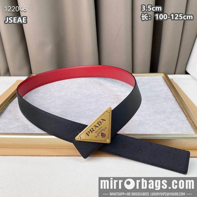 Replica Prada belt 35mmX100-125cm 8L43