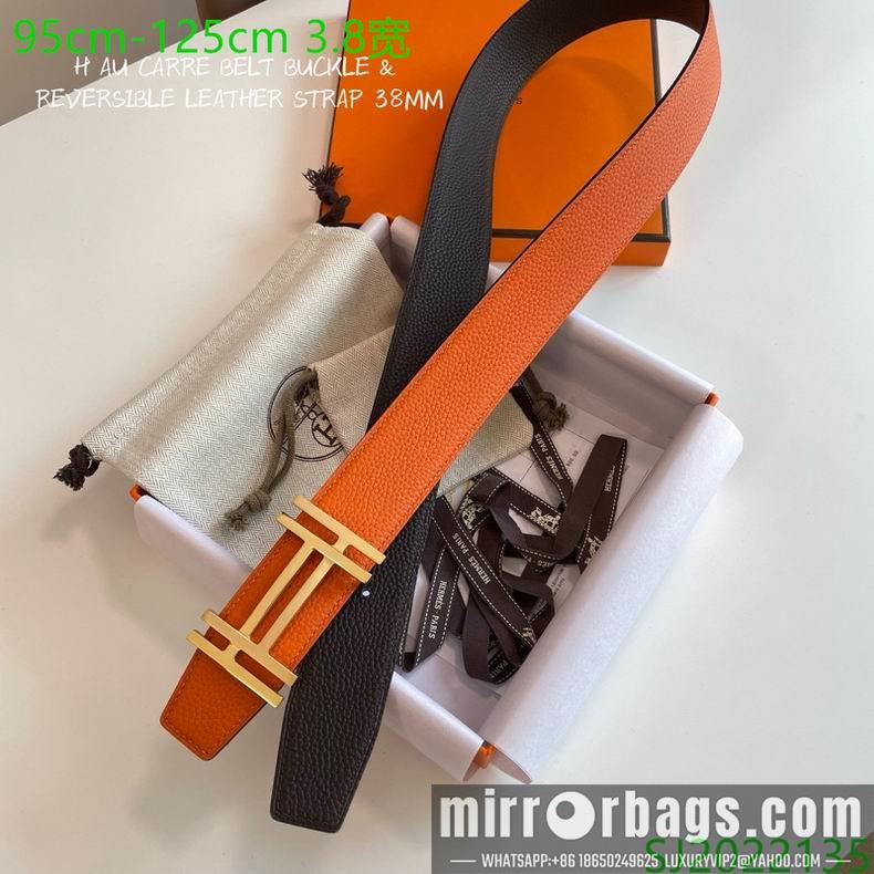 Replica Hermes Belt 38mmX95-125cm 7D121