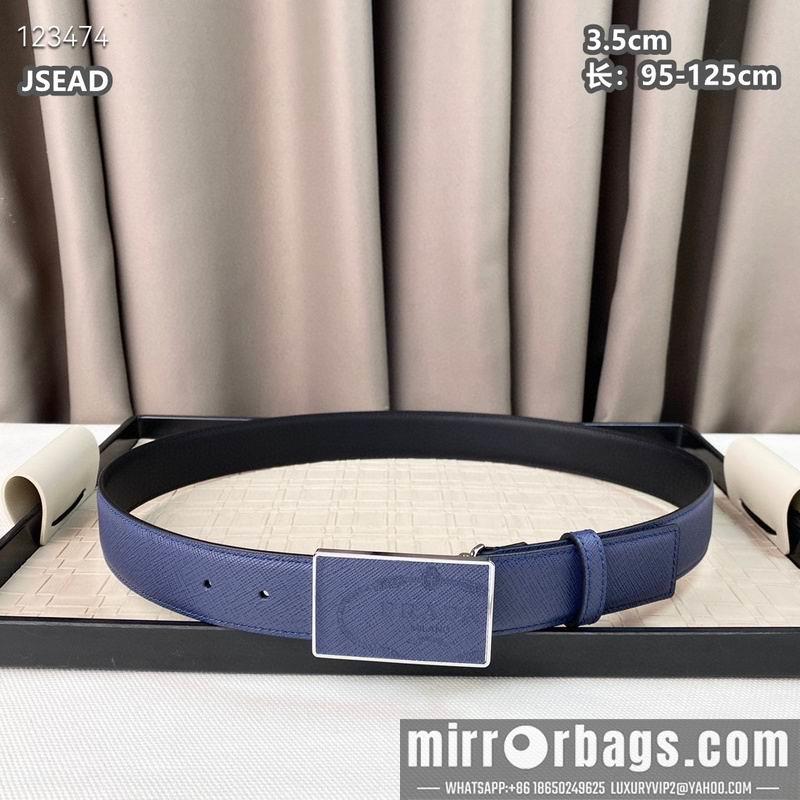 Replica Prada belt 35mmX95-125cm 8L33