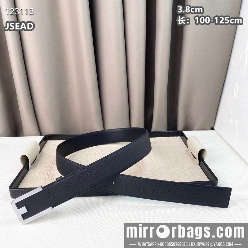 Replica Prada belt 38mmX100-125cm 8L06