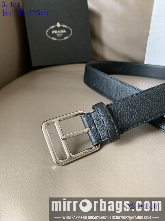 Replica Parda Belt 34mmX95-125cm 8L02