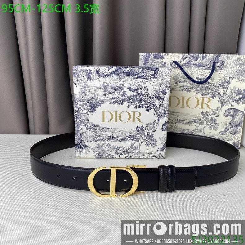 Replica Dior belt 35mmX95-125cm 7D08