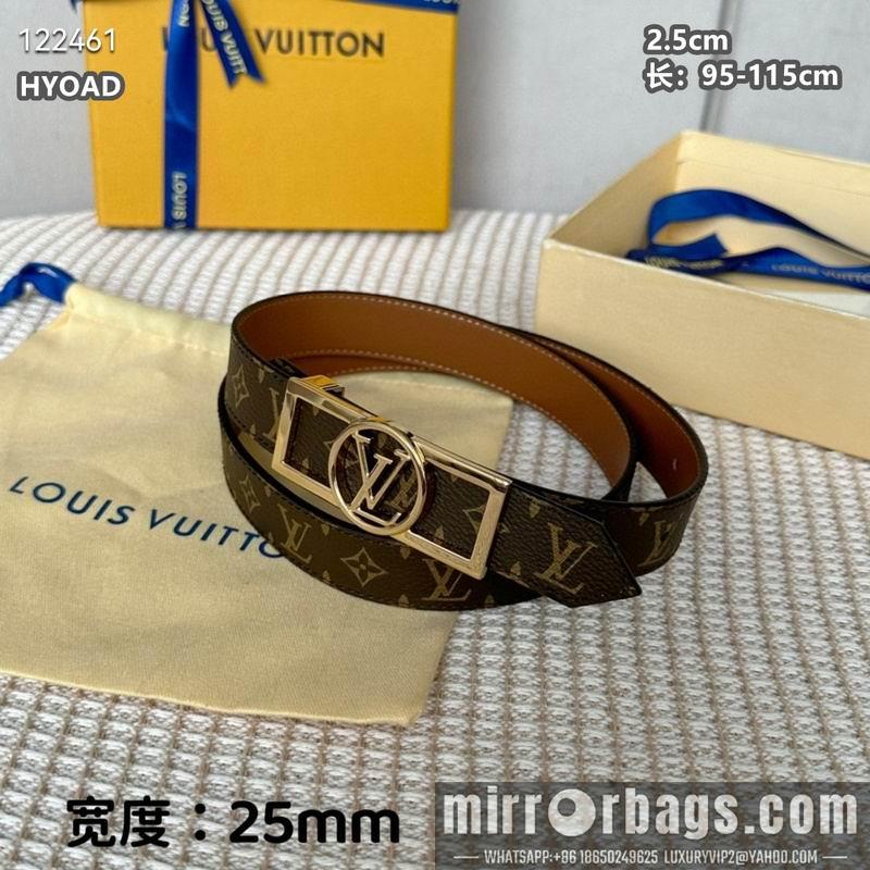 Replica LV belt 25mmX95-115cm 8L15
