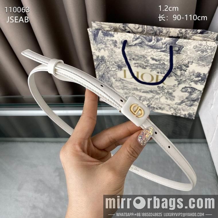 Replica Dior Belt 12mmX90-110cm 8L0515