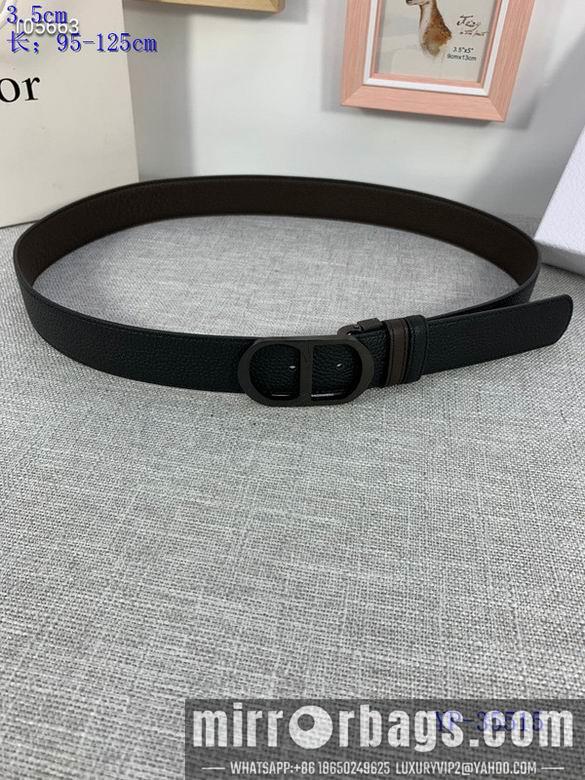 Replica Dior Belt 35mm 95-125cm 8L