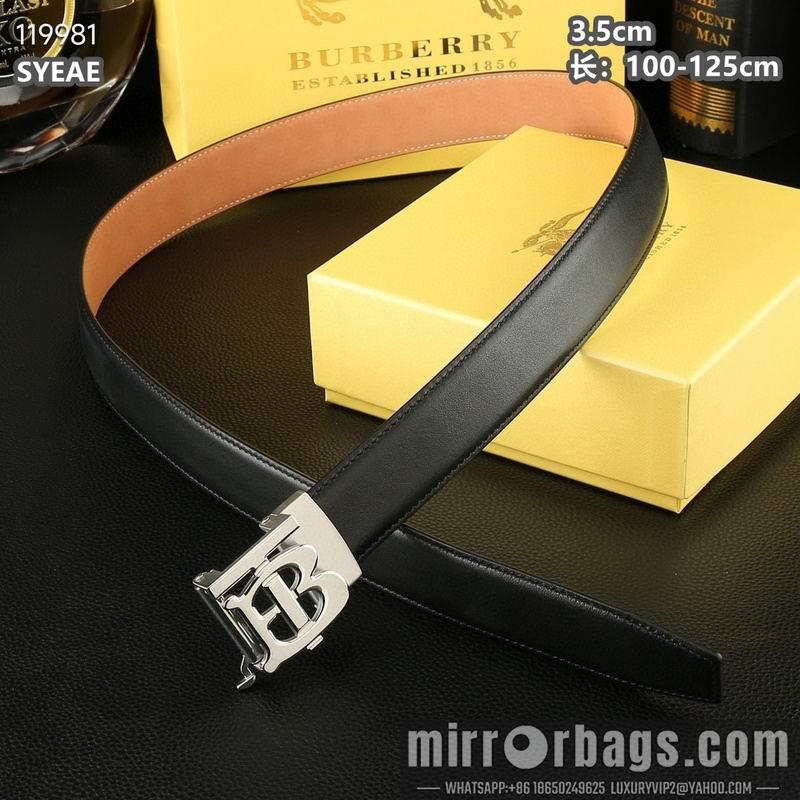 Replica Burberry belt 35mmX100-125cm 8L82