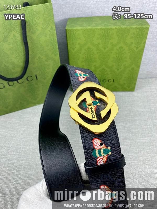 Replica Gucci belt 40mmX95-125cm 8L109
