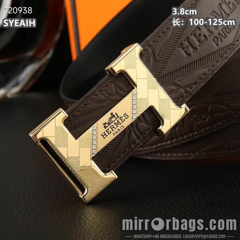Replica Hermes belt 38mmX100-125cm 8L19