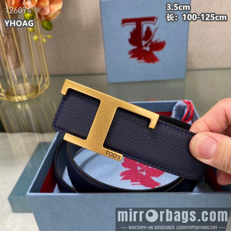 Replica Tod's belt 35mmX100-125cm 8L07