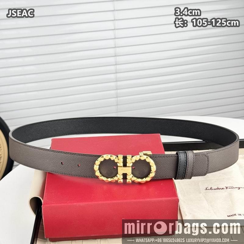 Replica Ferragamo belt 34mmX105-125cm 8L18