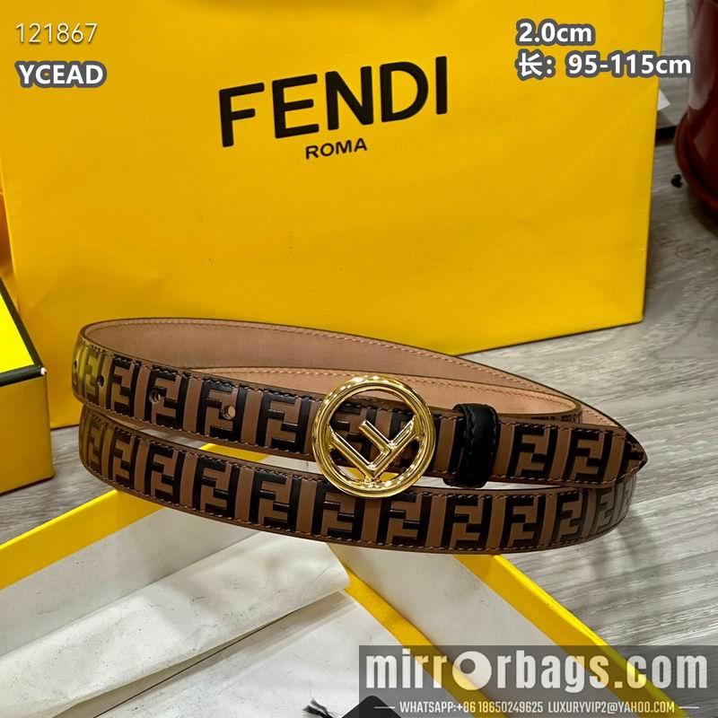 Replica Fendi belt 20mmX95-115cm 8L20