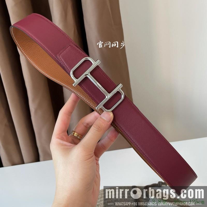 Replica Hermes Belt 38mmX95-125cm 7D49