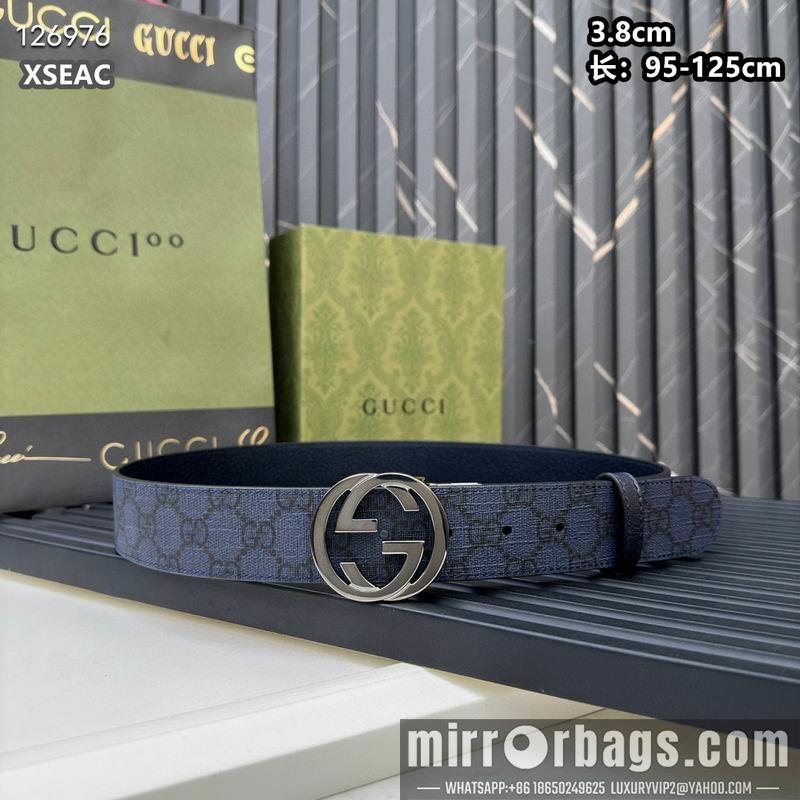 Replica Gucci belt 38mmX95-125cm 8L39