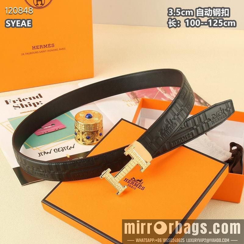 Replica Hermes belt 自动带35mmX95-125cm 8L072010