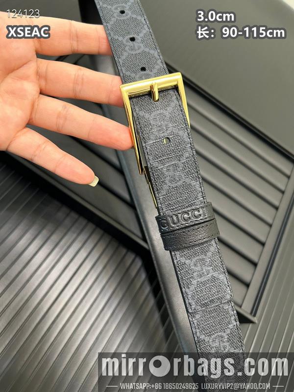 Replica Gucci belt 30mmX90-115cm  8L07