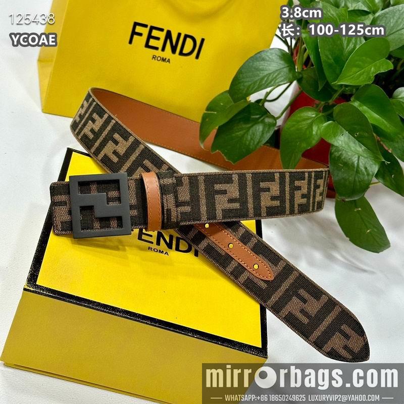 Replica Fendi belt 38mmX100-125cm  8L14