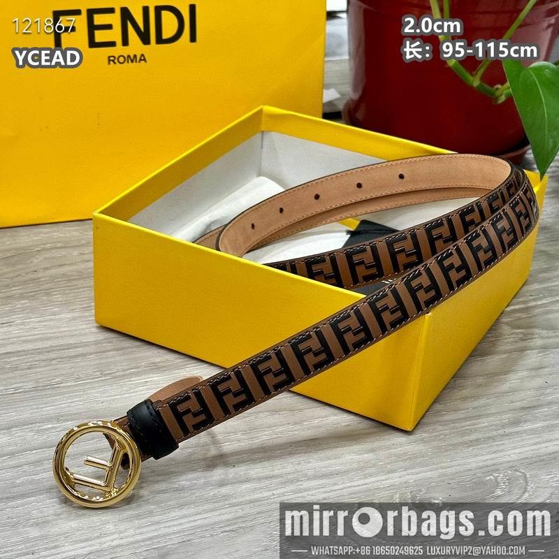 Replica Fendi belt 20mmX95-115cm 8L20