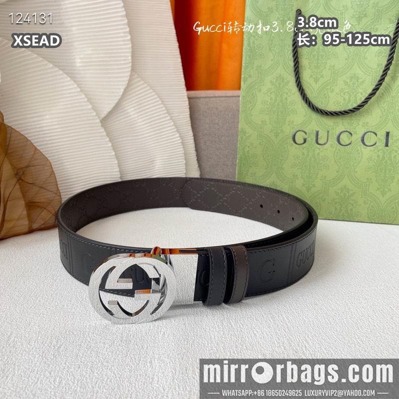 Replica Gucci belt 38mmX95-125cm 8L07