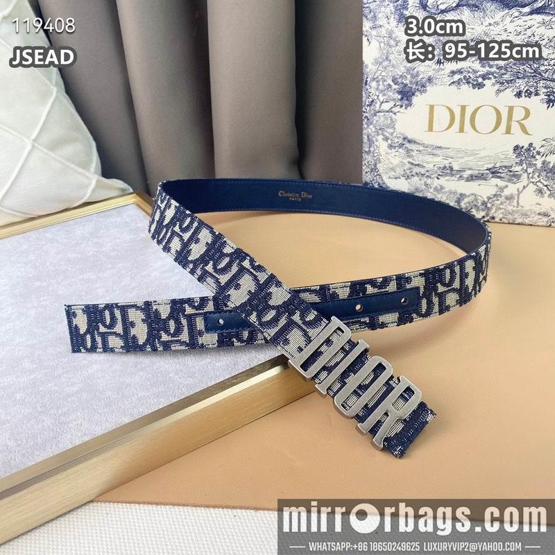 Replica Dior belt 30mmX95-125cm 8L040801