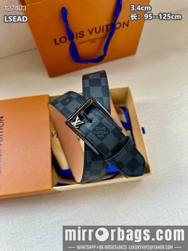 Replica LV belt 34mmX95-125cm 8L32