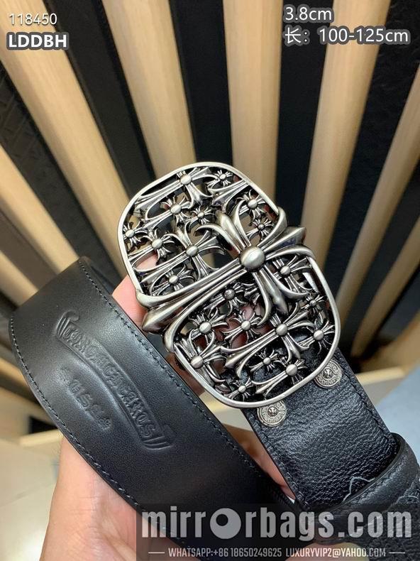 Replica Chrome Hearts belt 38mmX100-125cm 8L19