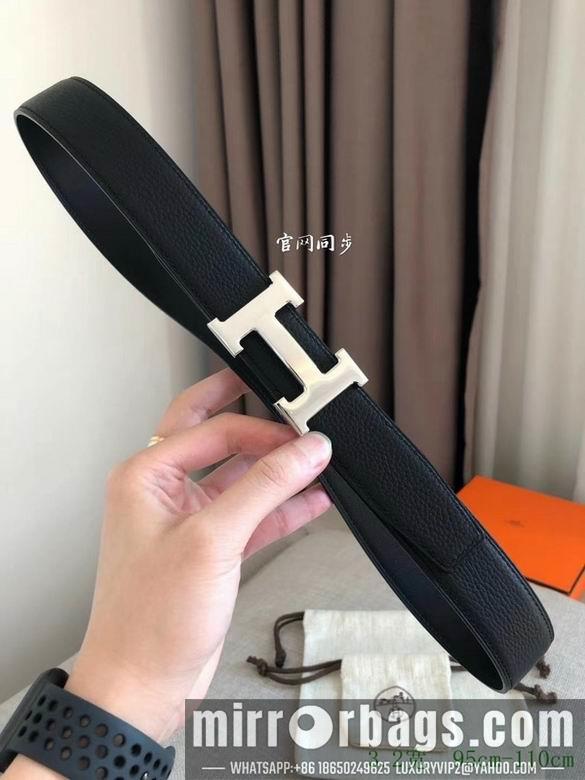 Replica Hermes Belt 32mmX95-110cm 7D19