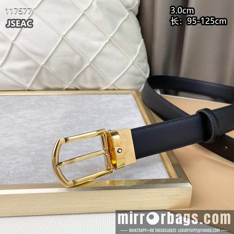 Replica Montblanc belt 30mmX95-125cm 8L04