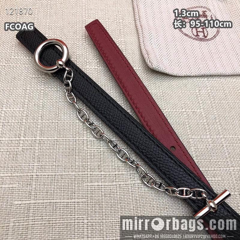 Replica Hermes belt 13mmX95-110cm 8L10