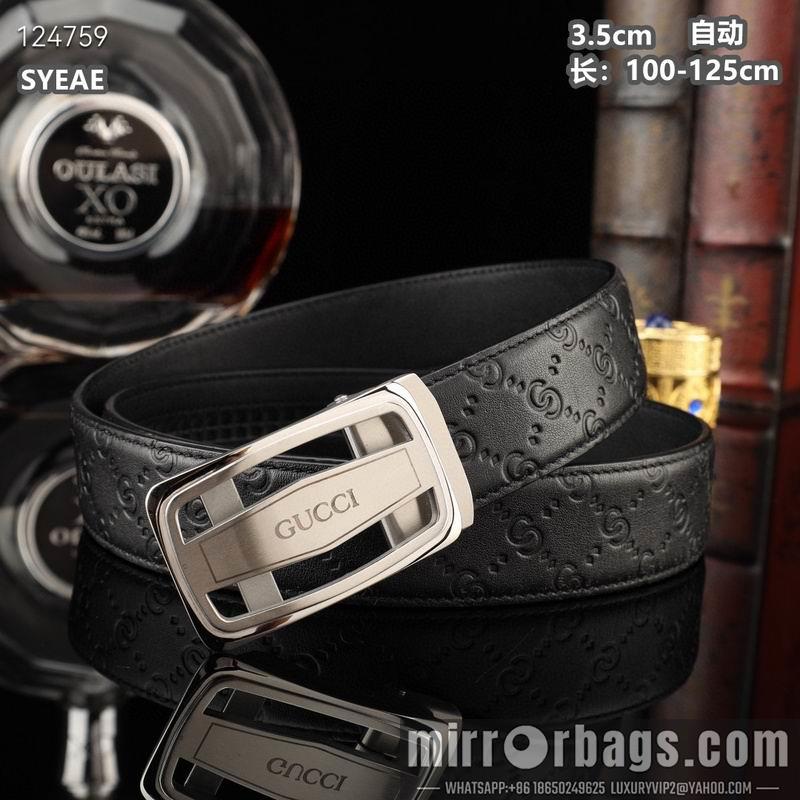 Replica Gucci belt 35mmX100-125cm 8L19