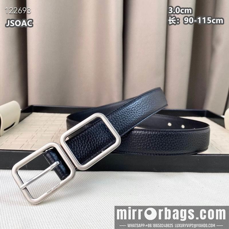 Replica YSL belt 30mm 90-115cm 8L08