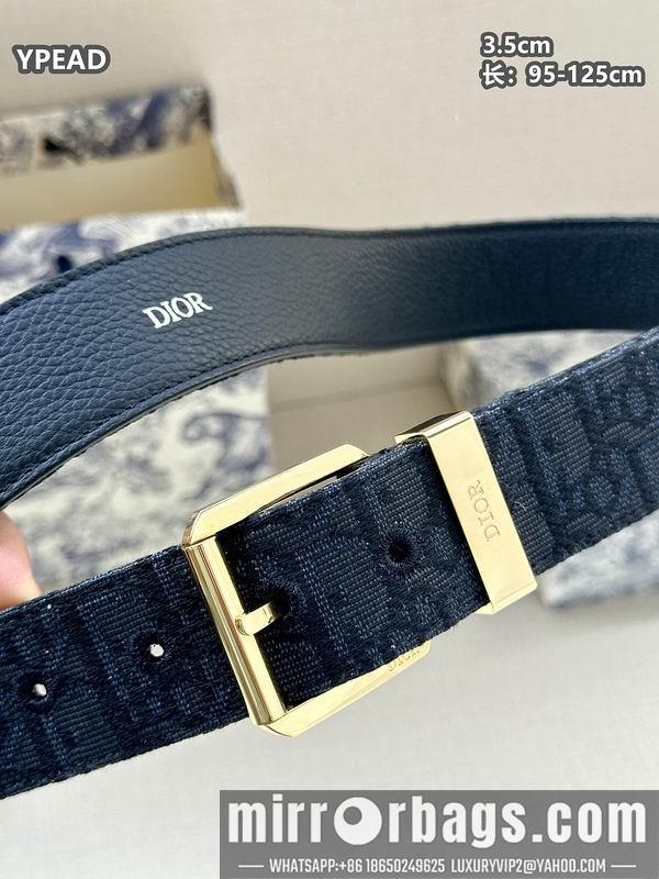 Replica Dior belt 35mmX95-125cm 8L38